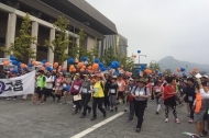 首尔科大校园活动-中国留学生参加首尔健走大会
